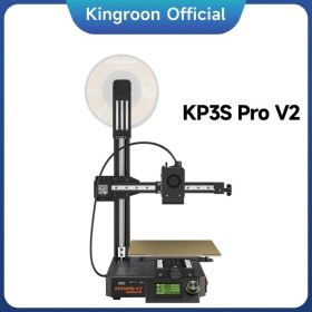 KINGROON KP3S Pro V2 3D Printer High Speed Klipper Firmware Printing Max 500mm/s Fast Metal 3D Printer FDM KP3SPROV2