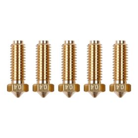 ANYCUBIC 5pcs Original Nozzle 3D Printer Parts Simple Installation Compatible FDM 3D Printer For Anycubic Kobra 2 Series