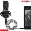 5 Core USB Microphone Condenser Mic for Computer Gaming Podcast Tripod Stand Kit for Streaming Recording, Vocals Voice Cardioids Studio Microphone RM