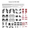 Voron 2.4 R2 CNC Machined Metal Full Parts Kit Voron V0 Impresora 3D CNC Aluminum Alloy Frame Set 3D Printed Parts Accessories