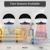 Simple Deluxe Portable 1500W Small Desk Electric Heater Fan