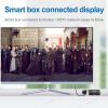 HW-2201 HDMI to VGA converter with audio power supply convex head computer connection display HDMI to VGA cable