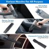 Car Vacuum Cleaner - Mini Handheld Cordless Vacuum Cleaner Car Vacuum High Power Handheld Vacuum Dry Wet Cleaning Duster Portable Vacuum Cleaner