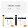 T9 Hair Clipper Electric Clipper Razor Hair Clipper; Professional Barber Clippers For Hair Cutting; Upgrade Cordless Hair Trimmer With Apron; Scissors
