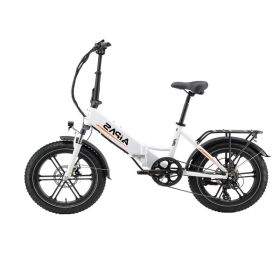 A2 Electric Bike Fat Tire 48V Removable Lithium Battery for Adults, Step-Through Frame and Shimano 7-Speed (Color: As pic)