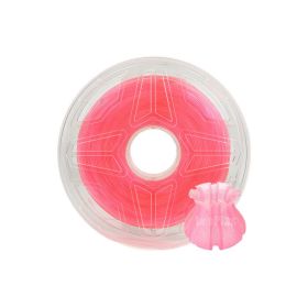 LeoPlas Transparent Clear PLA Filament 1.75mm 1kg For 3D Printer Pen Consumables Printing Supplies Plastic Material (Color: Clear Pink)