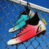 High Quality Assassin Football Boots Same C.Ronaldo Non-slip American Soccer Shoes Chuteira Campo TF/AG Futsal Training Sneakers