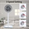 Simple Deluxe 3 Modes Standing Fans Ocillation 70¬∞ Circulating Stand Fan